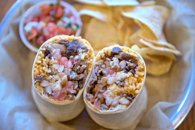 Steak Burrito.