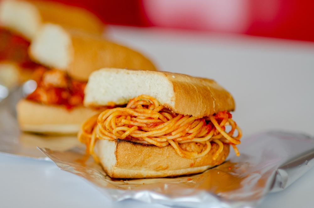 Italian Spaghetti Sammie.
