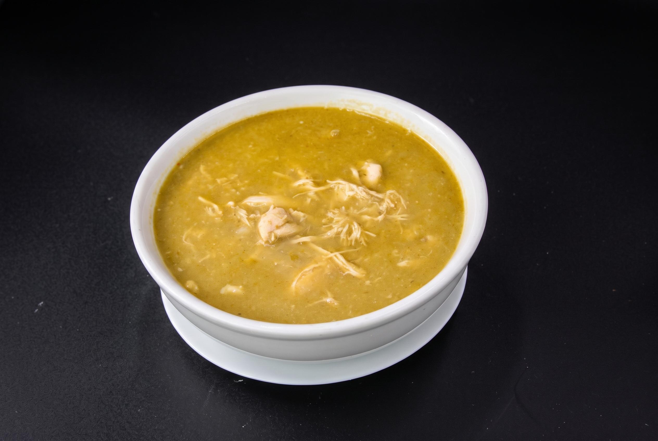 Chicken Pozole Soup.