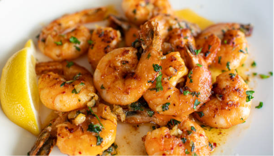 Chili Garlic Shrimp.