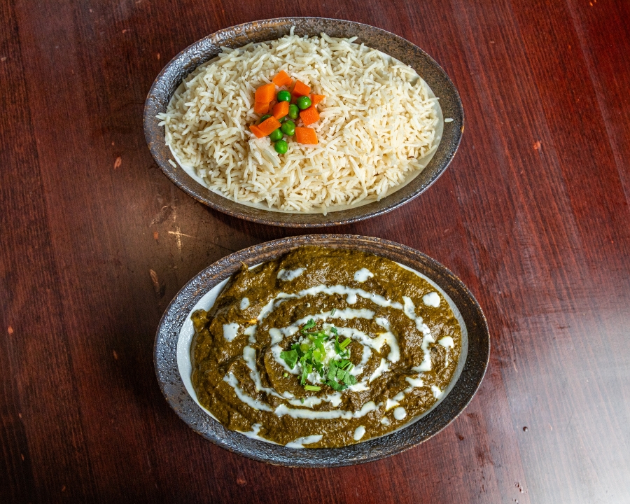 Herbs Palak Paneer.