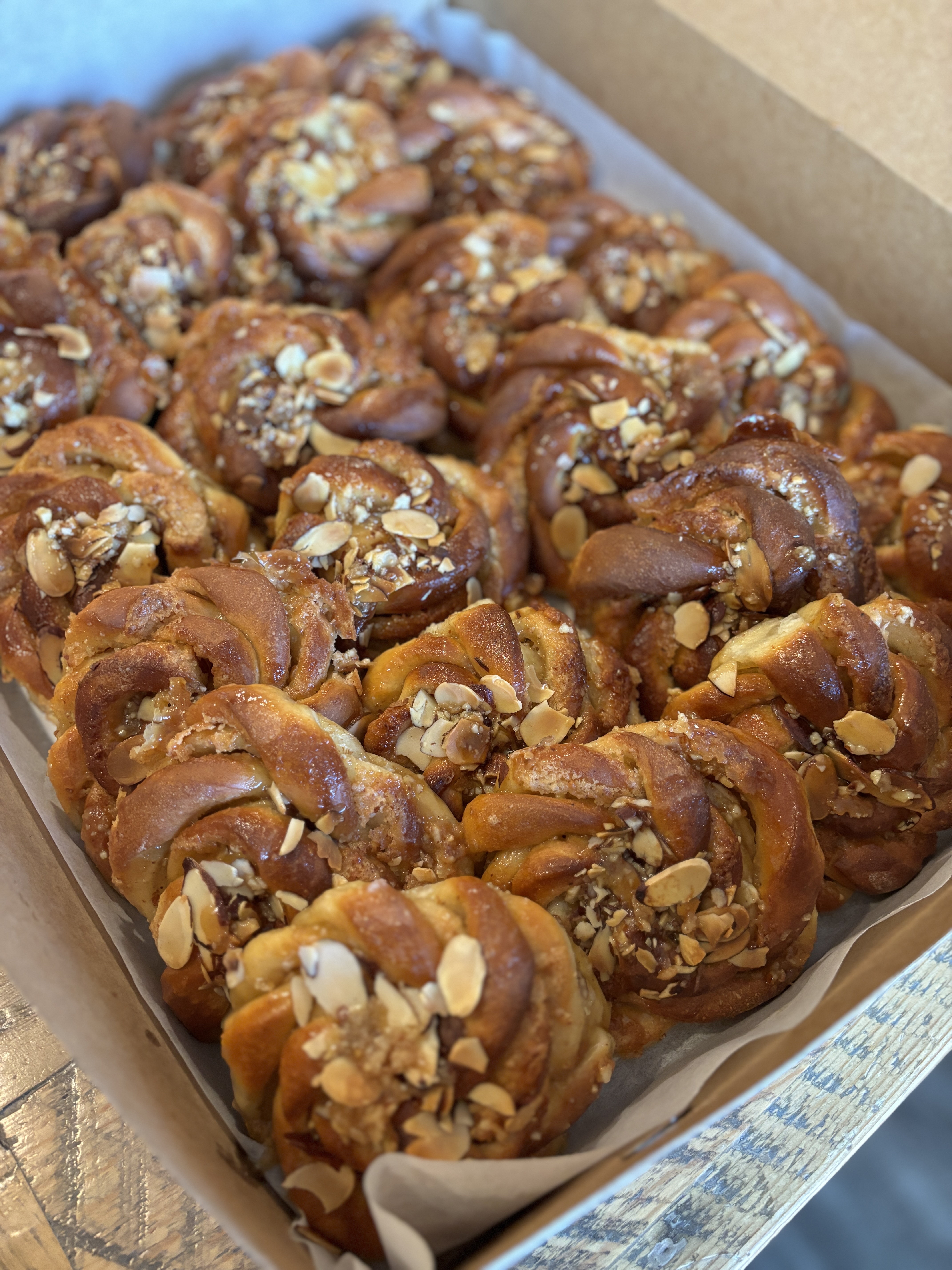 Almond Bun.