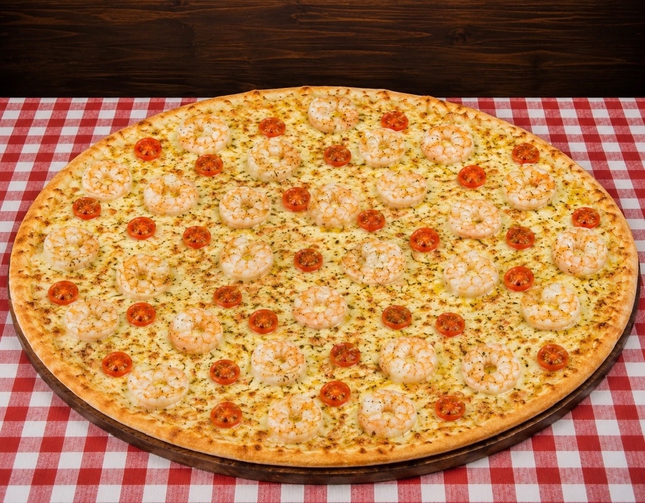 Lg Shrimp Scampi Pizza 16 (Italian Style).