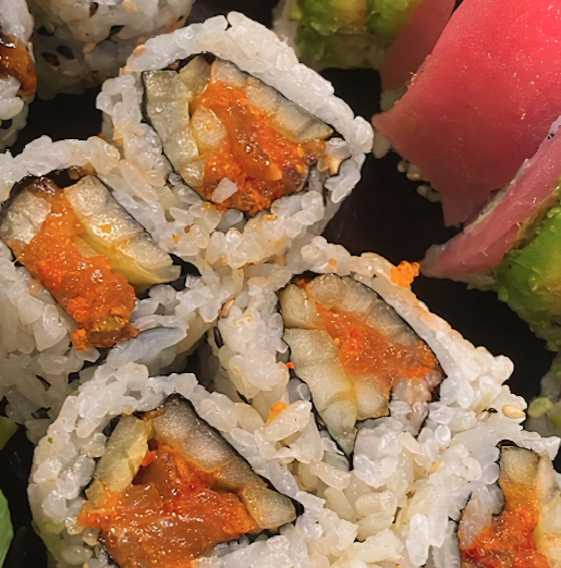 Spicy Salmon Roll.
