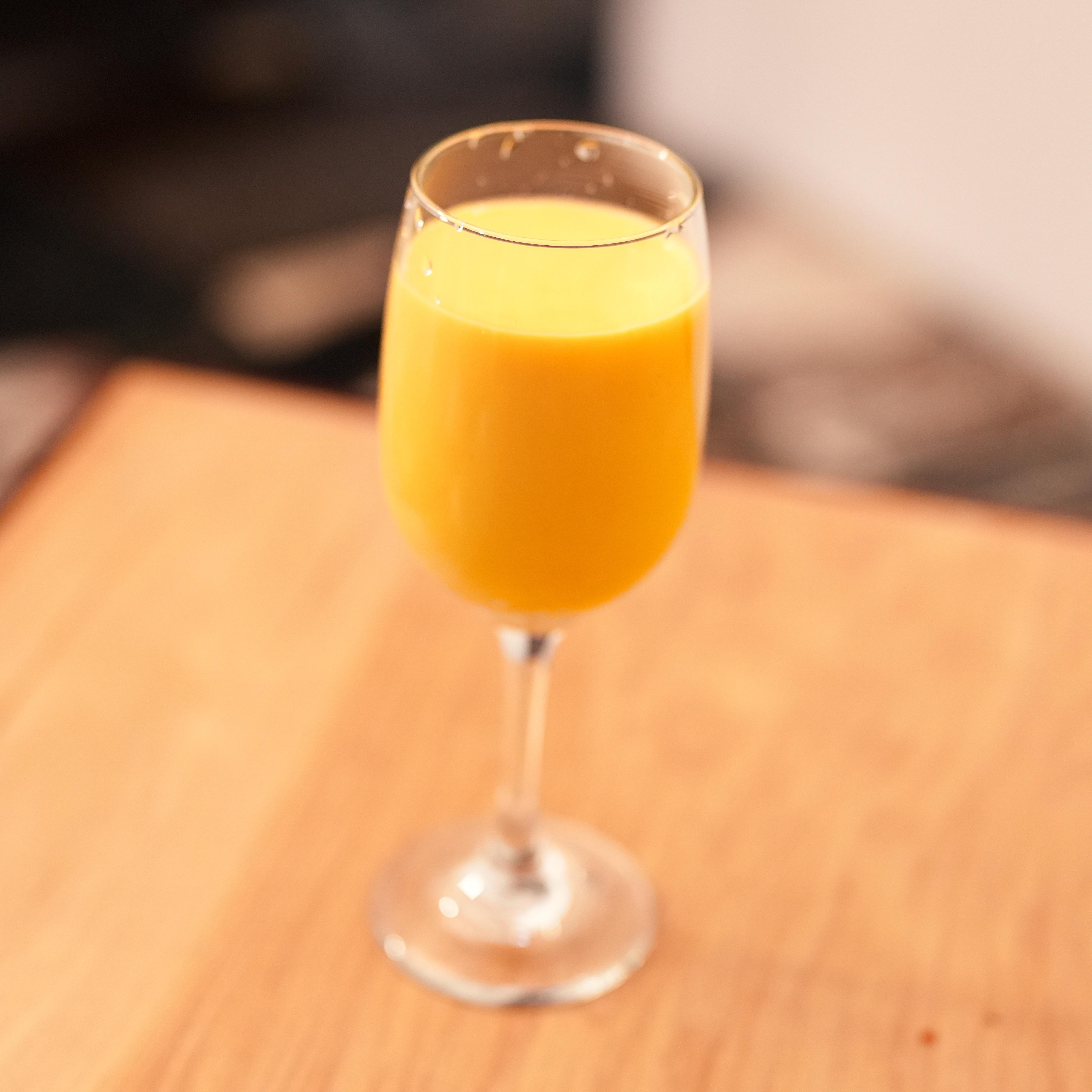 Mango lassi.
