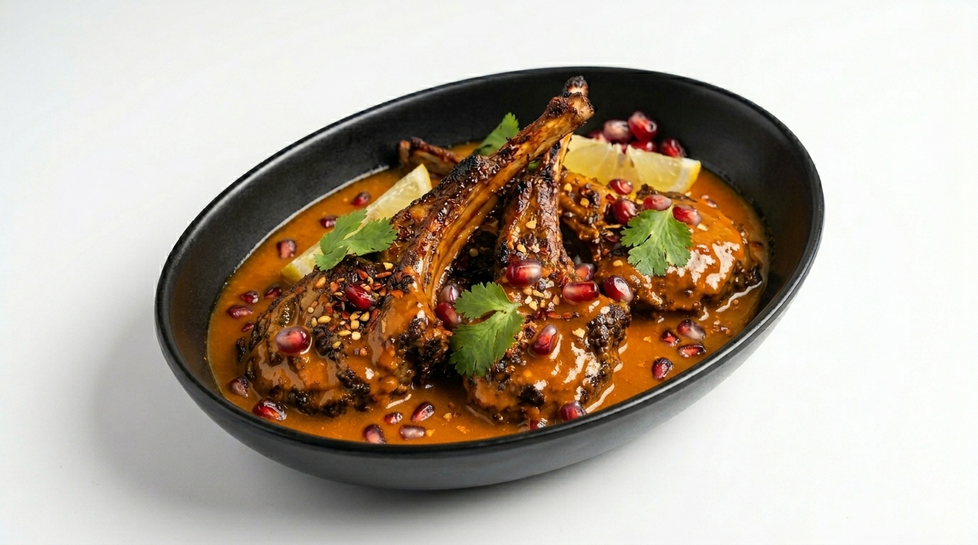 Lamb Chop Anardana.