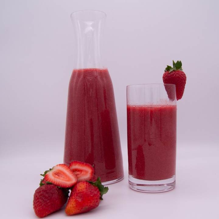 Fresh Strawberry Juice.