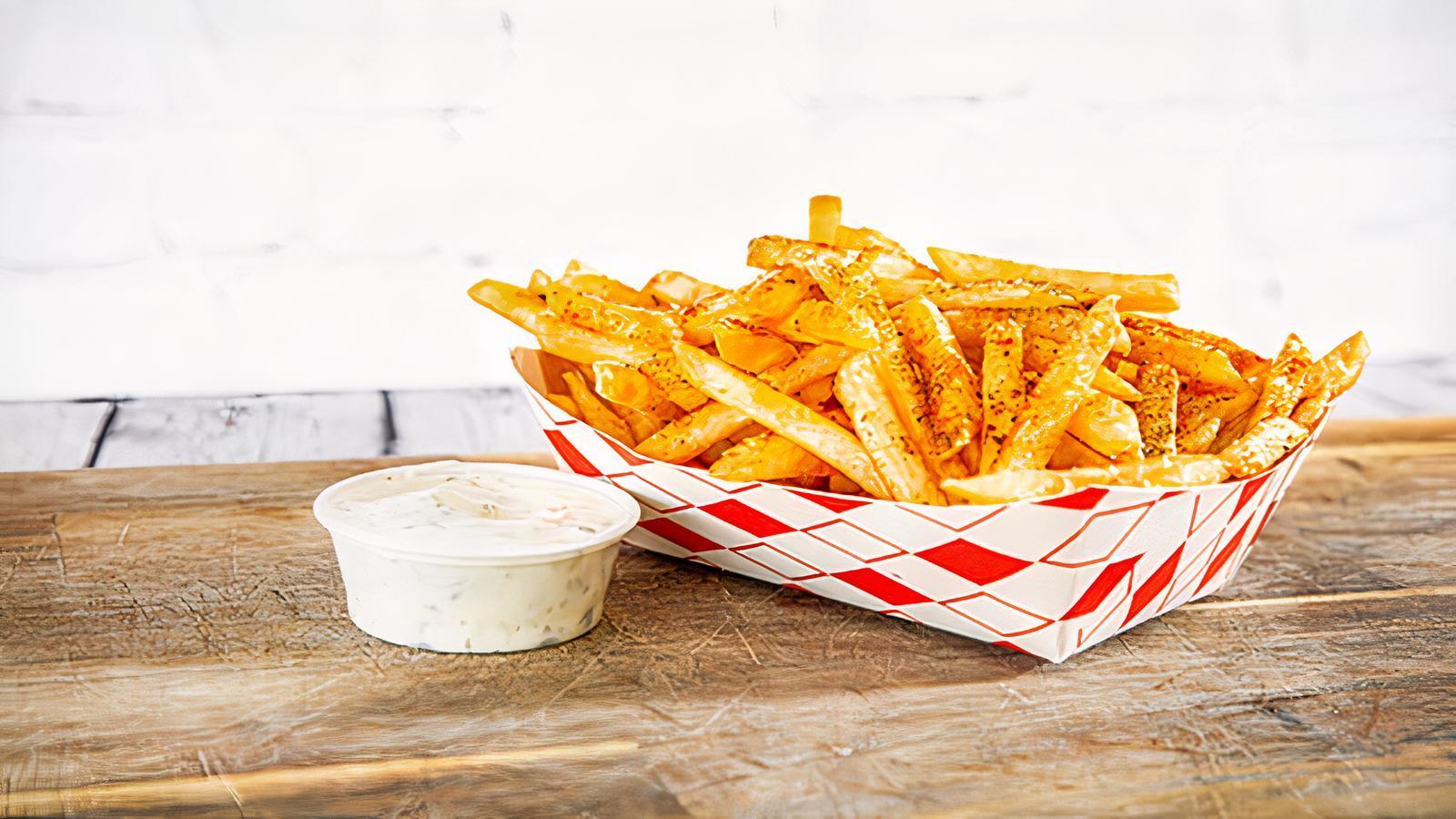 ZAATAR FRENCH FRIES.