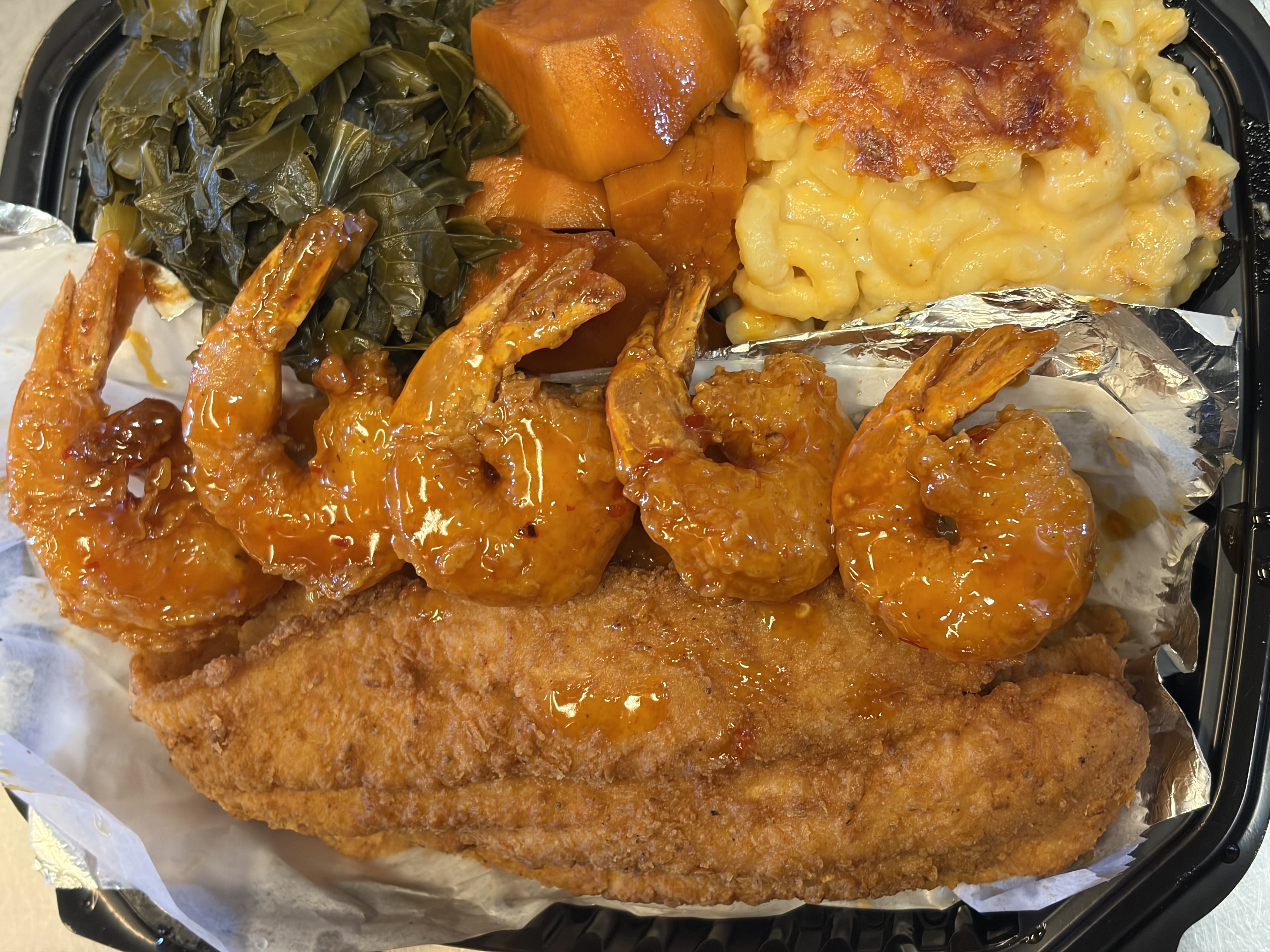 Catfish & Shrimp Grandma style.