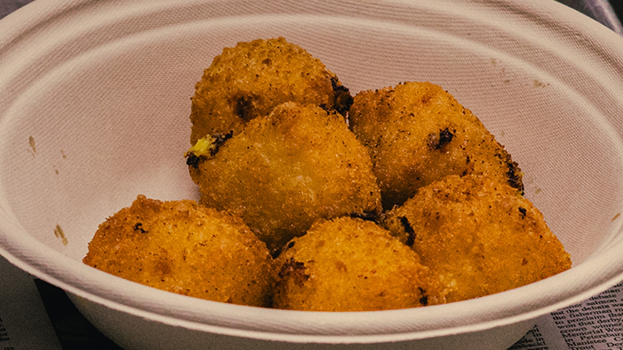 Mac & Cheese Bites.