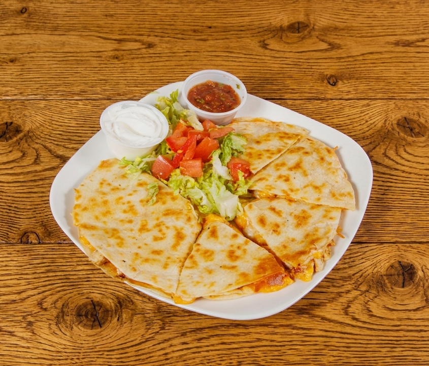 Veggie Quesadilla @.