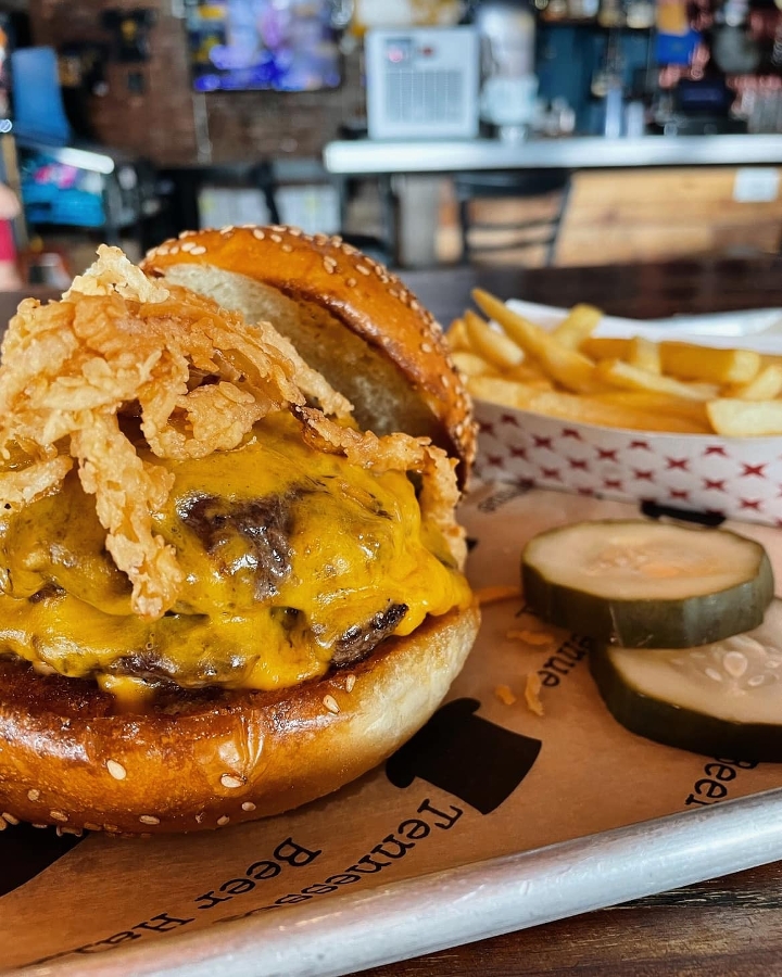 Onion Believable Burger.