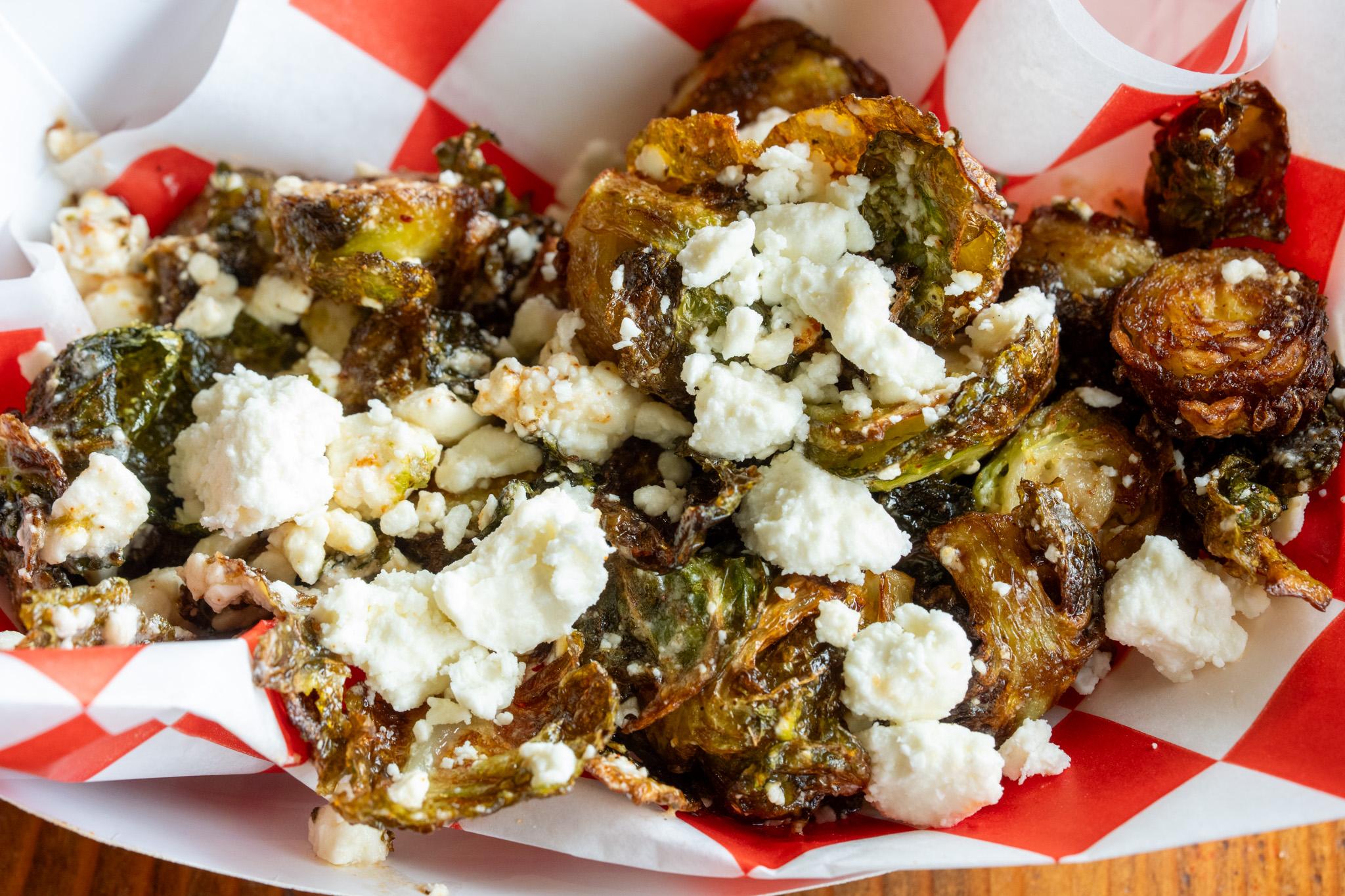 Fried Brussel Sprouts.