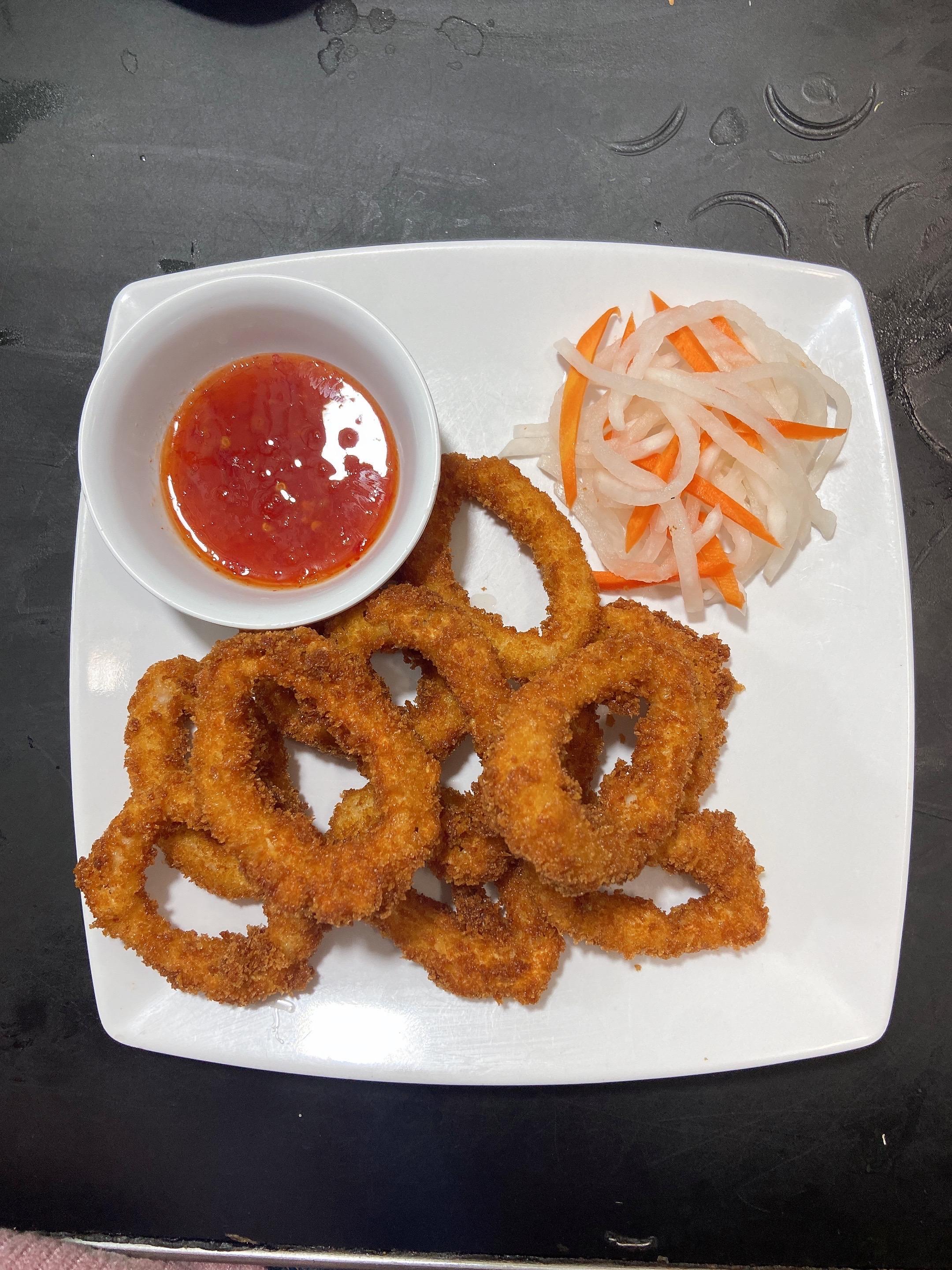 A3-Fried calamari - muc chien don.