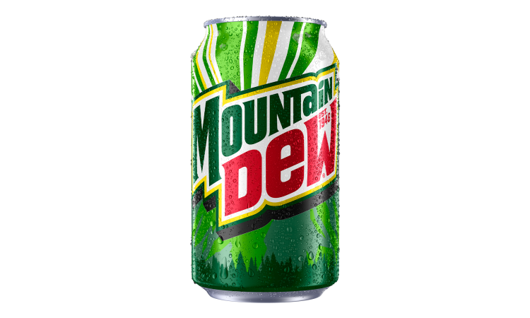 Mnt Dew - 12oz Can.