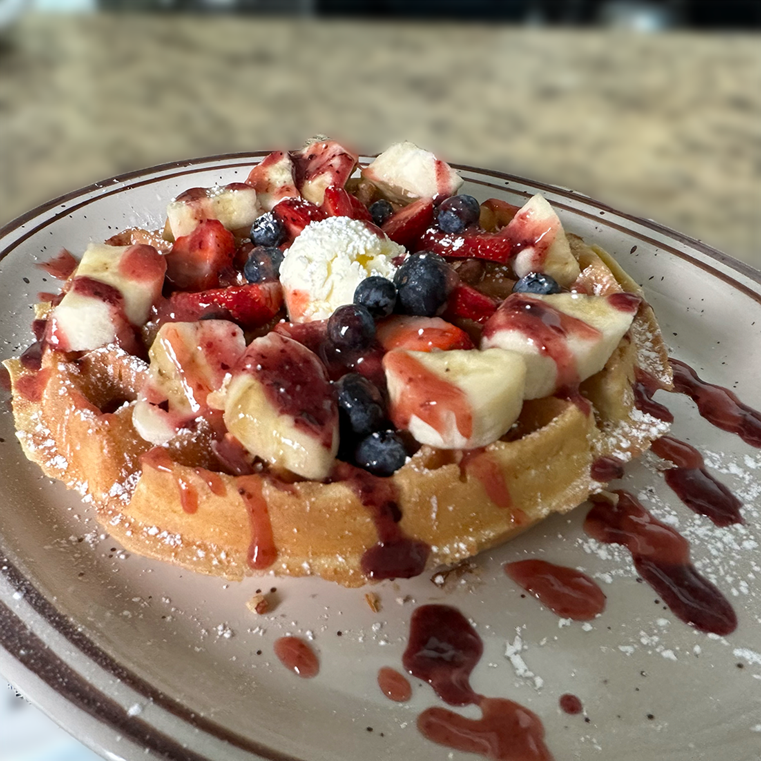 Wildberry Waffle.