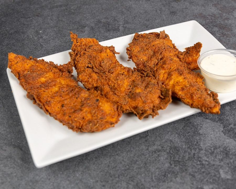 Tyler's Famous Chicken Strips.