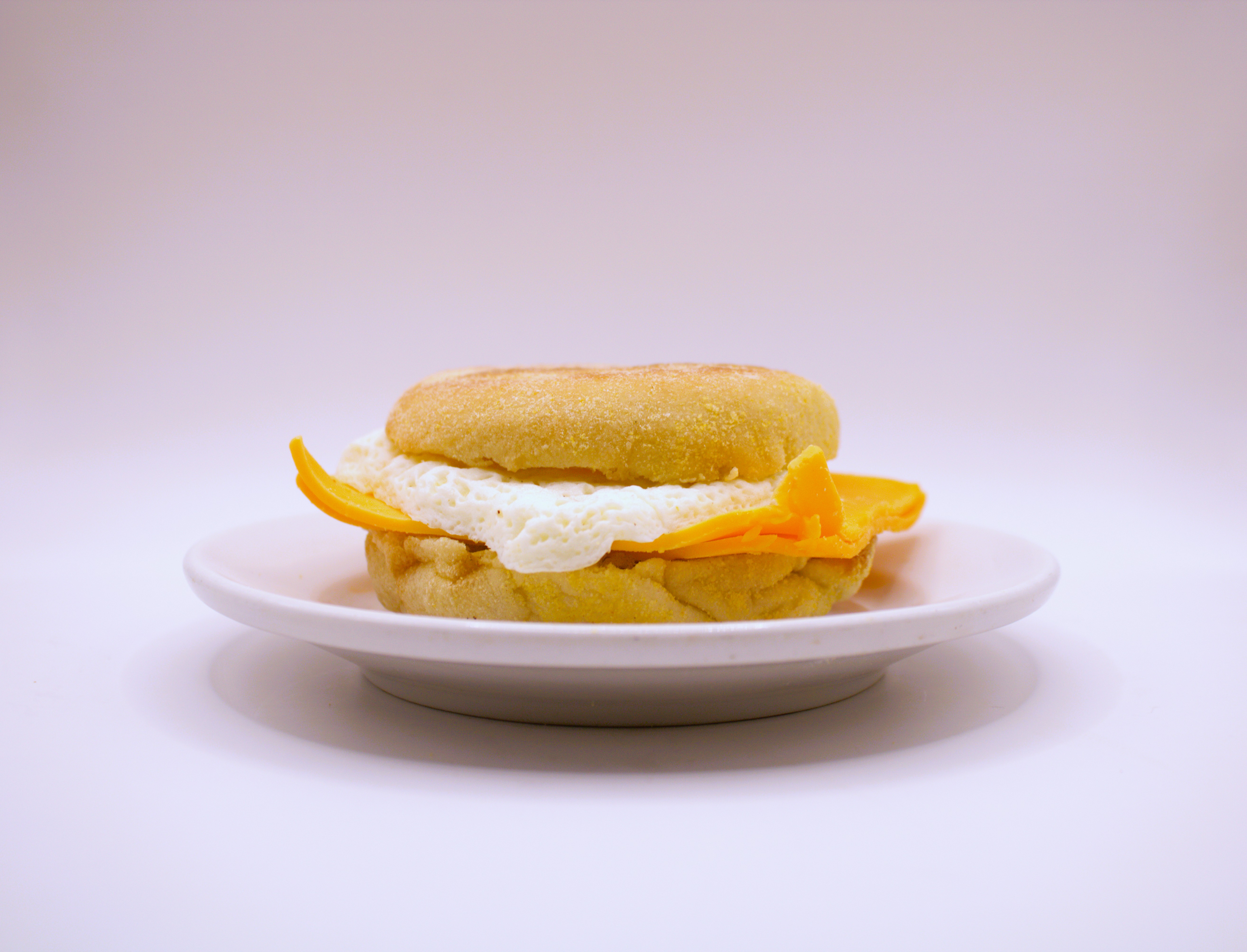 Egg & Cheese Breakfast Sandwich (V).