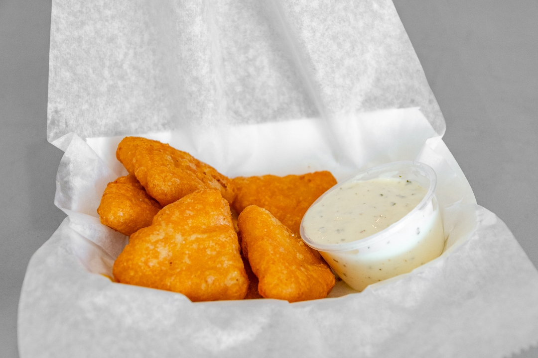 Fried Mac and Cheese Bites.