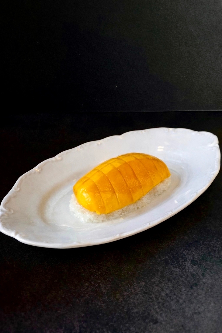 Mango with Sticky Rice (GF).