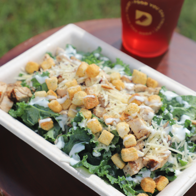 Kale Caesar Salad.
