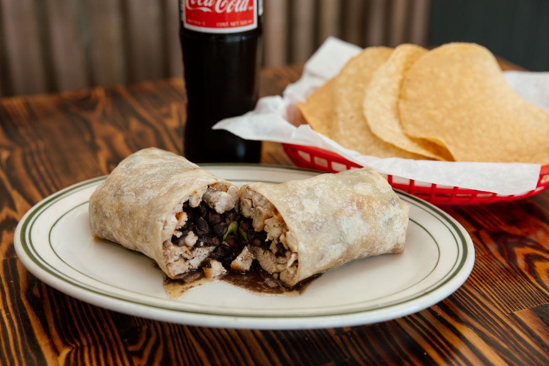 Mike's Healthy Burrito.