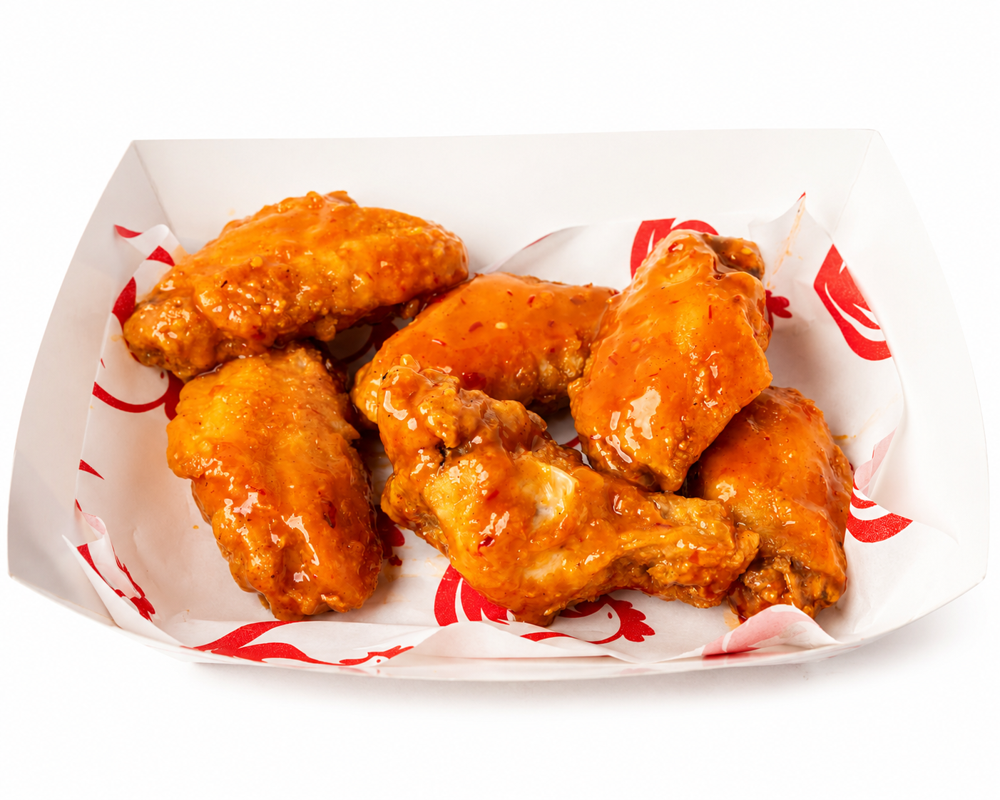 6 Pieces Jumbo Wings.