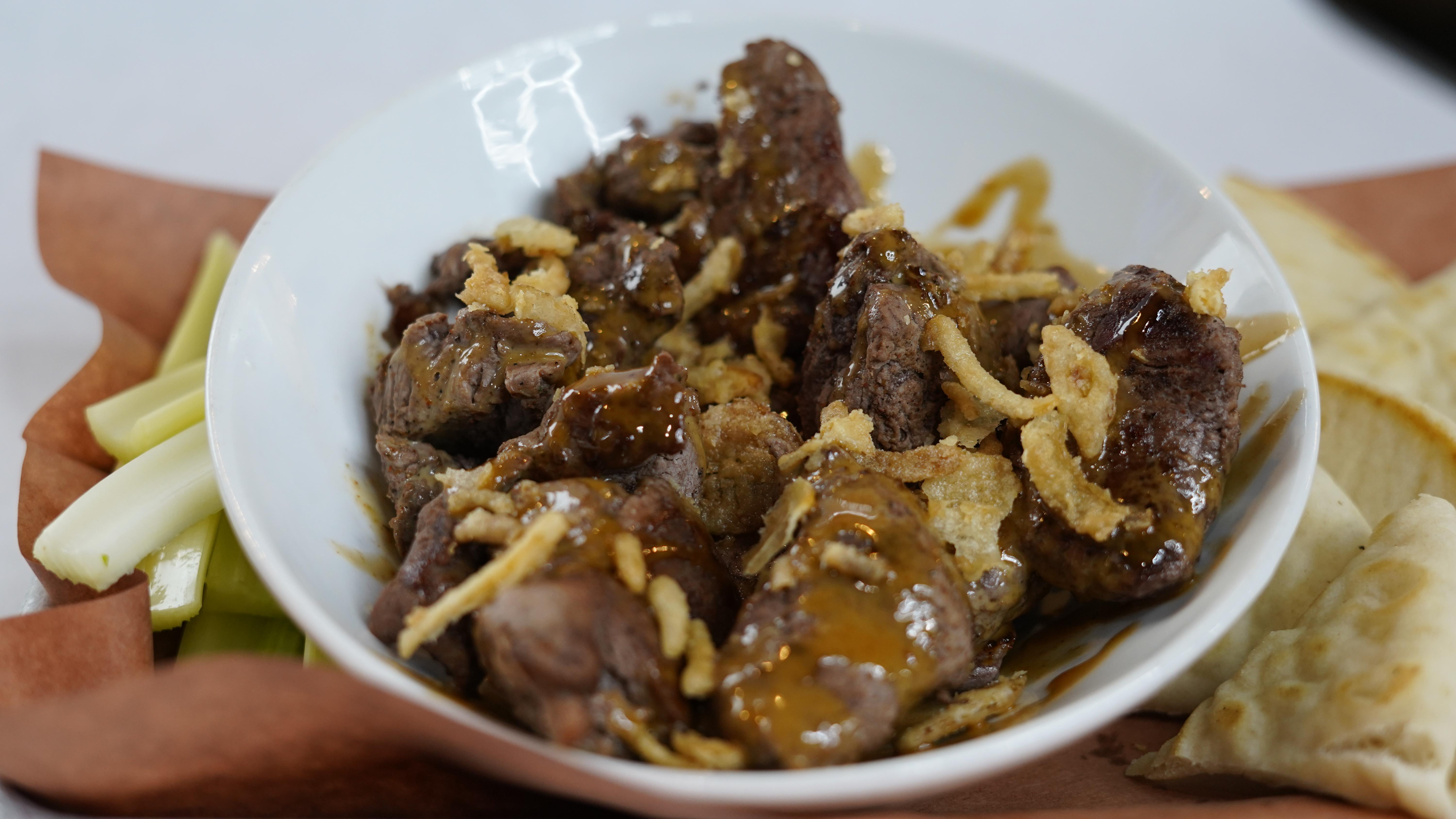 Beef Tips Tenderloins.
