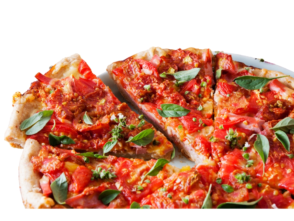 16" Tomato Pie (NO CHEESE).