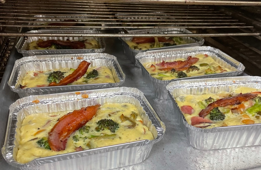 Italian Sausage Frittata.