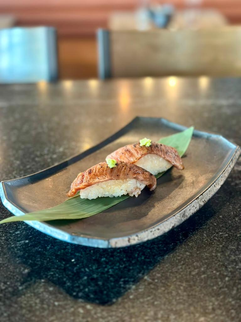 A5 Wagyu Nigiri.