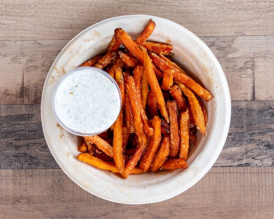 SWEET POTATO, FRIES  Ⓥ (GF).