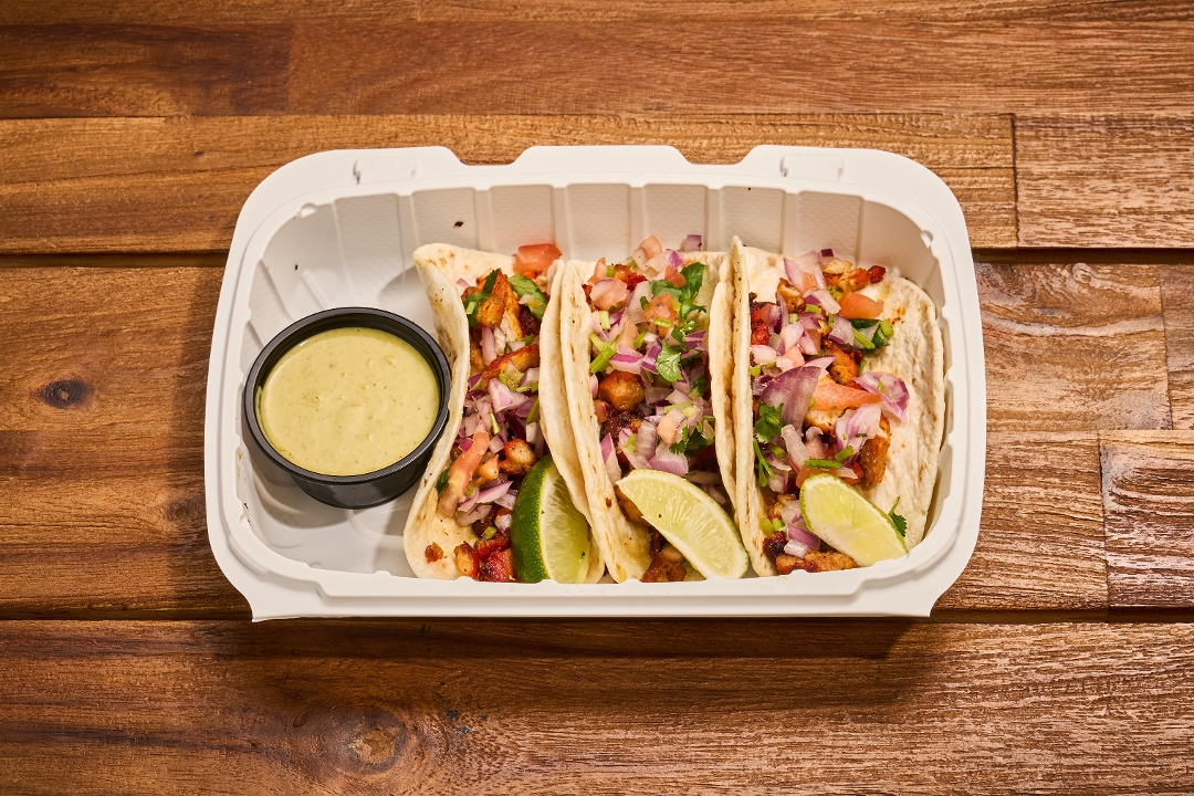 Halal Chicken Taco.