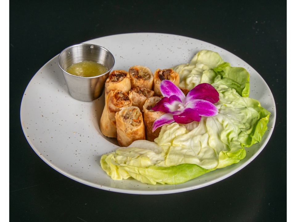 Duck Spring Rolls.