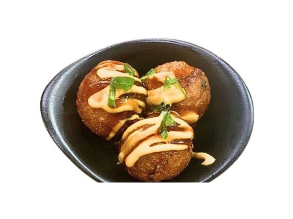 Takoyaki.