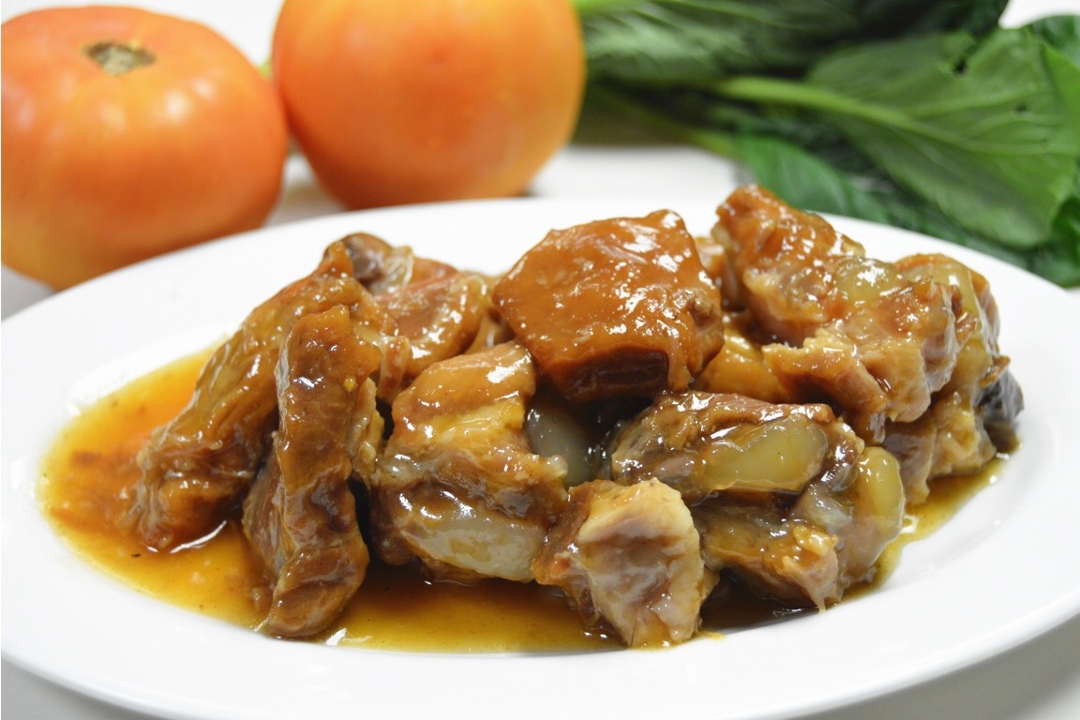 甜酸排骨 83.Sweet Sour Spareribs.