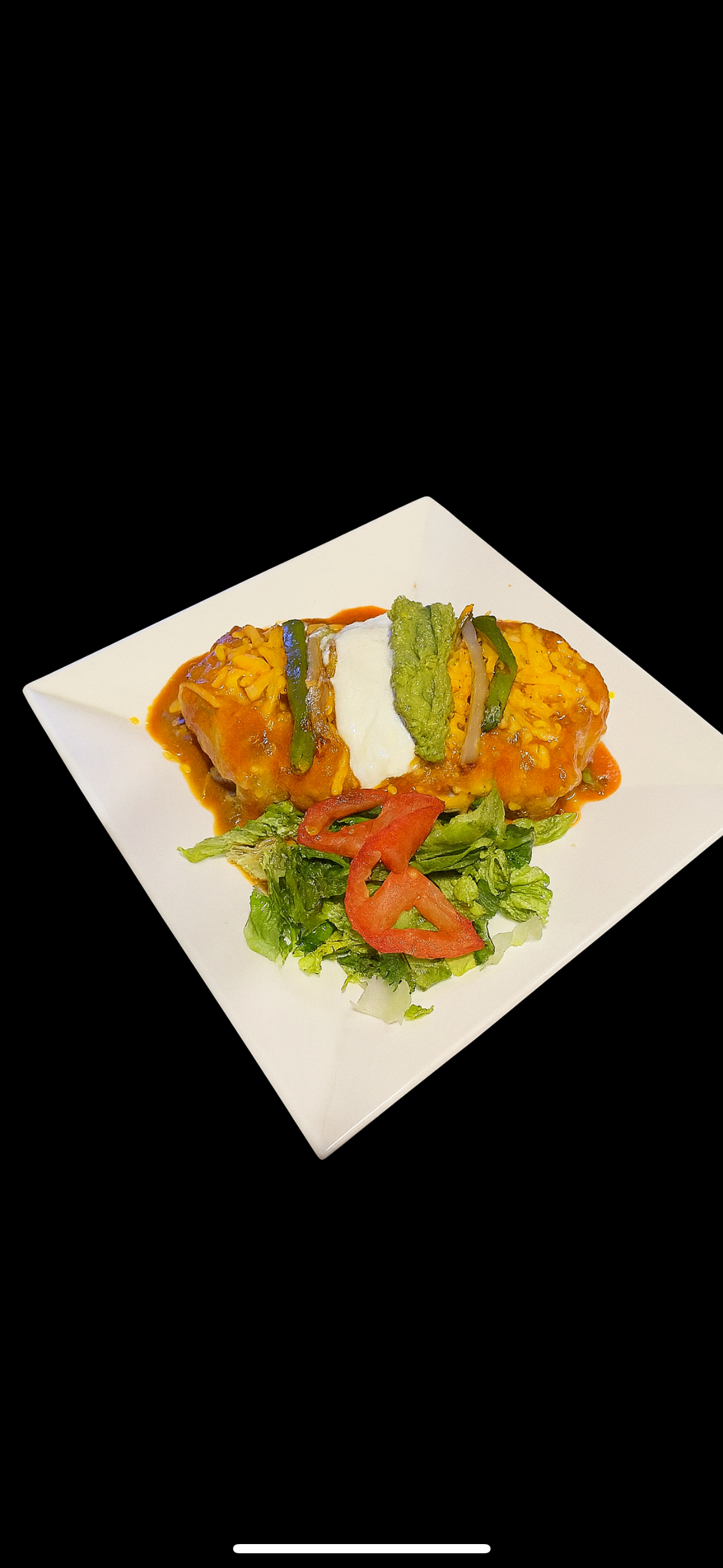 Fajita Burrito.