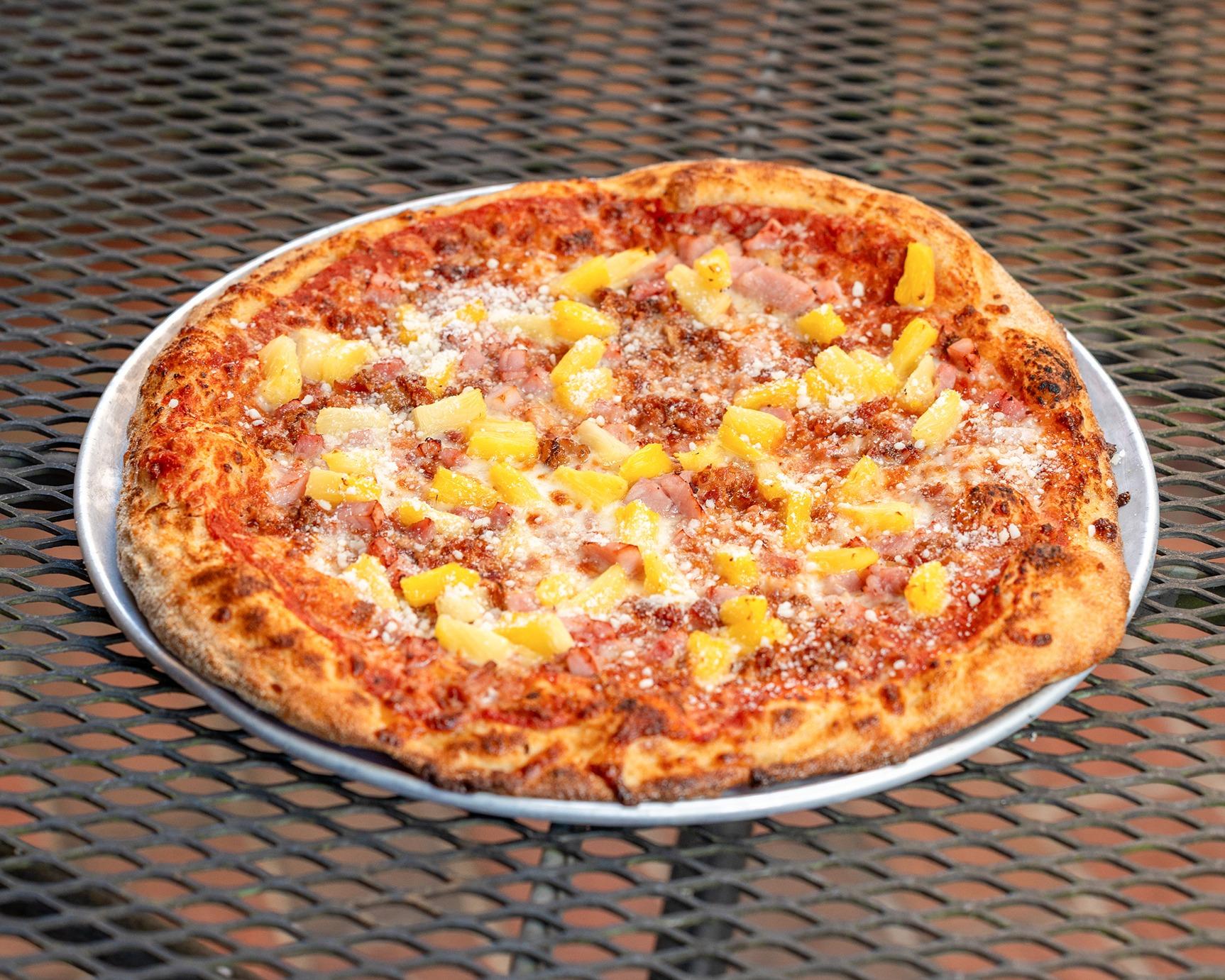 LRG Hawaiian Pizza.