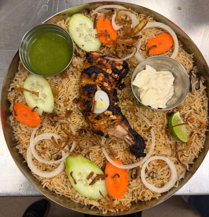 Chicken Mandi Biriyani.
