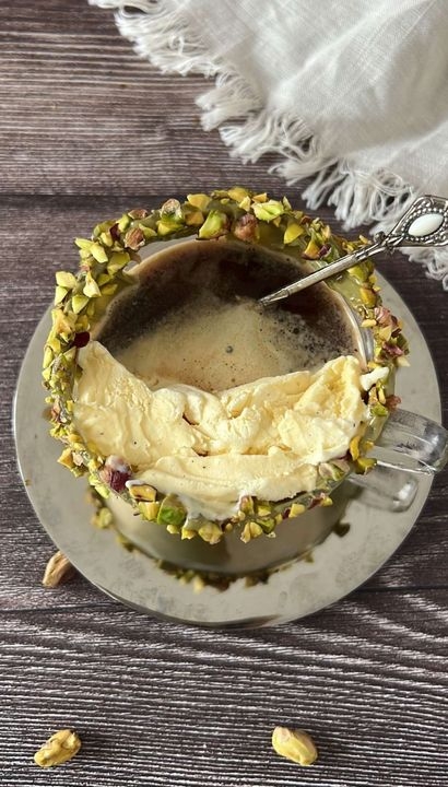 Dubai Style Affogato.