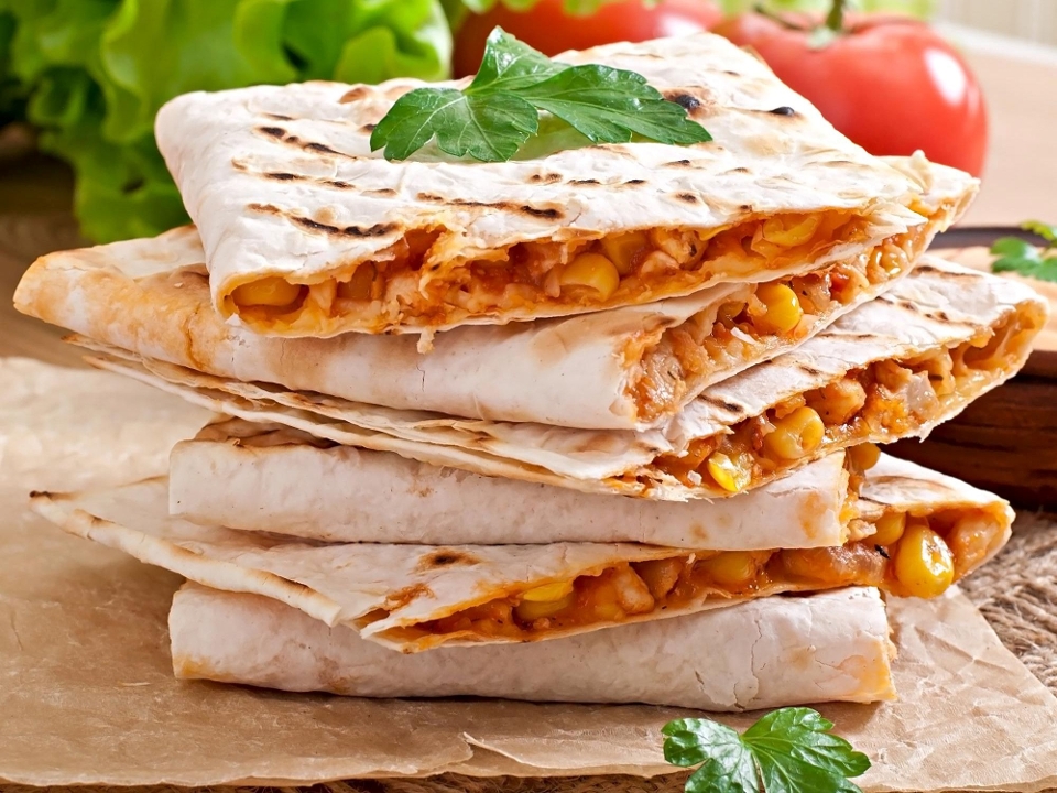 Beef Quesadilla.