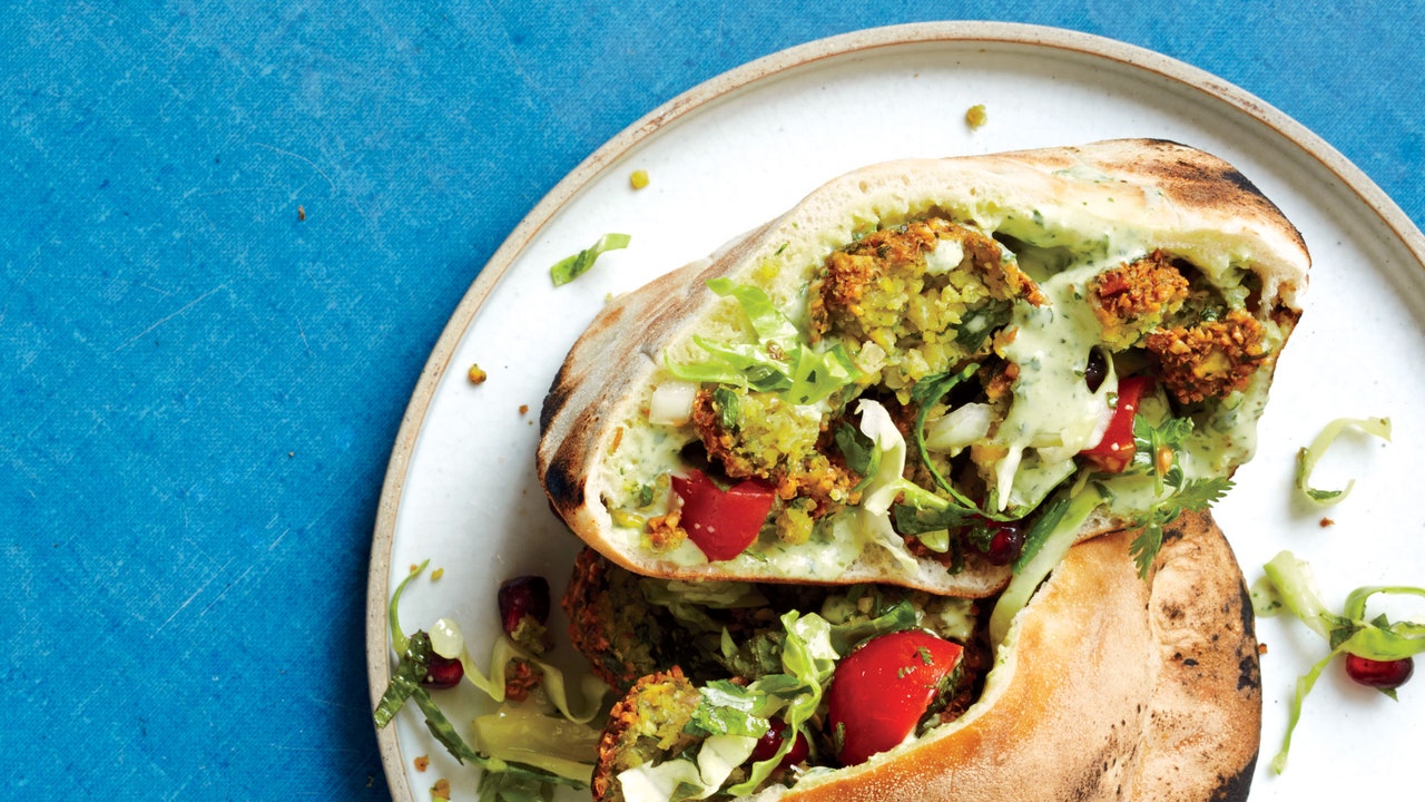 Falafel Sandwich Only.