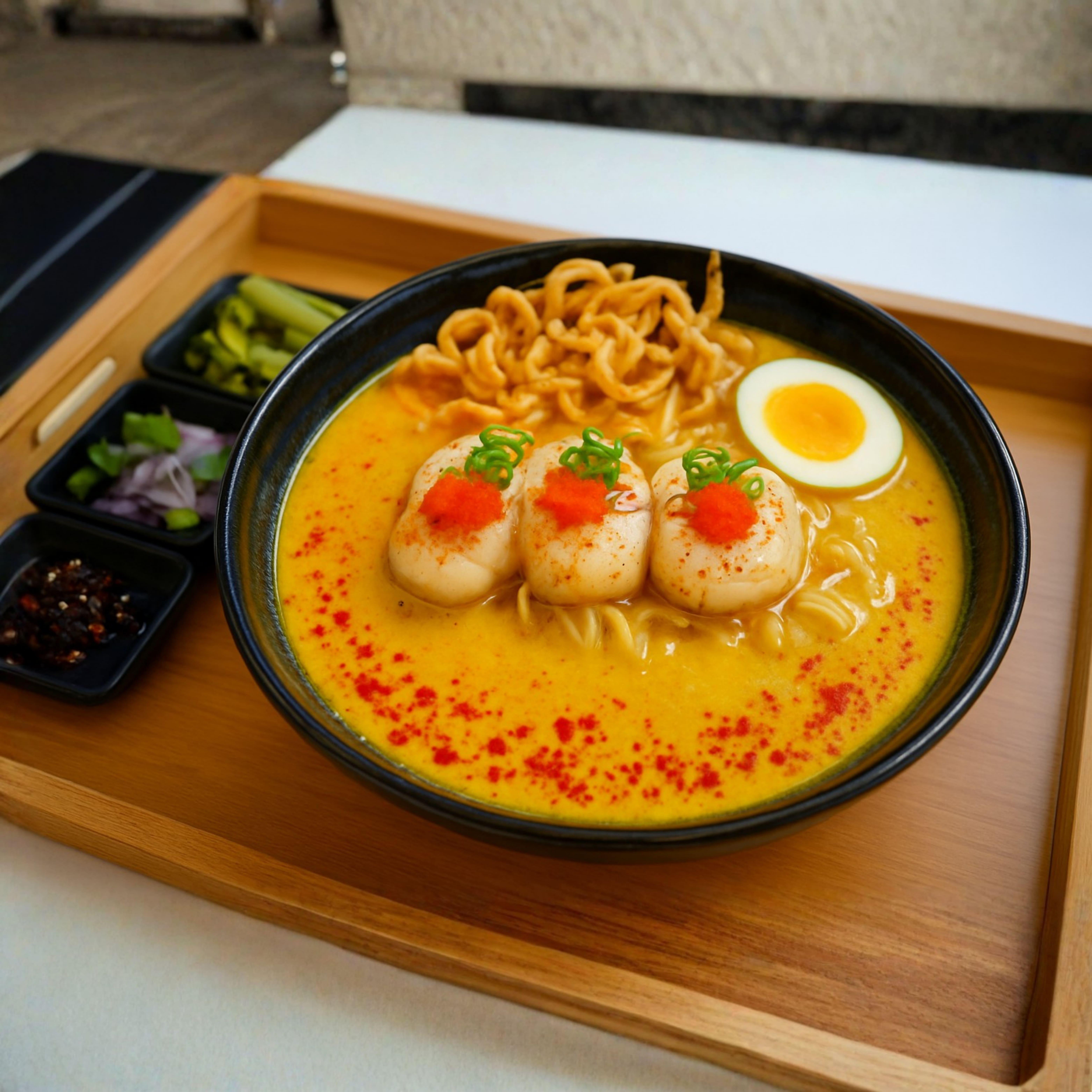 Hokkaido Scallops Khao Soi.