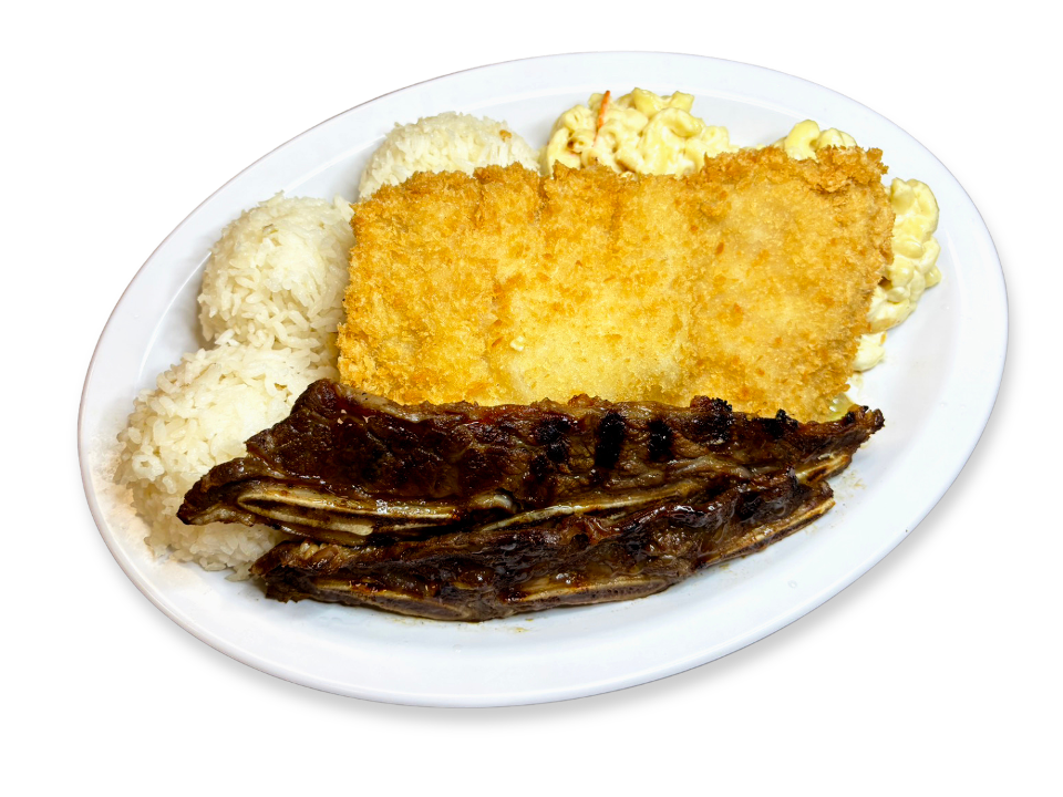 BBQ Beef & Chicken Katsu.