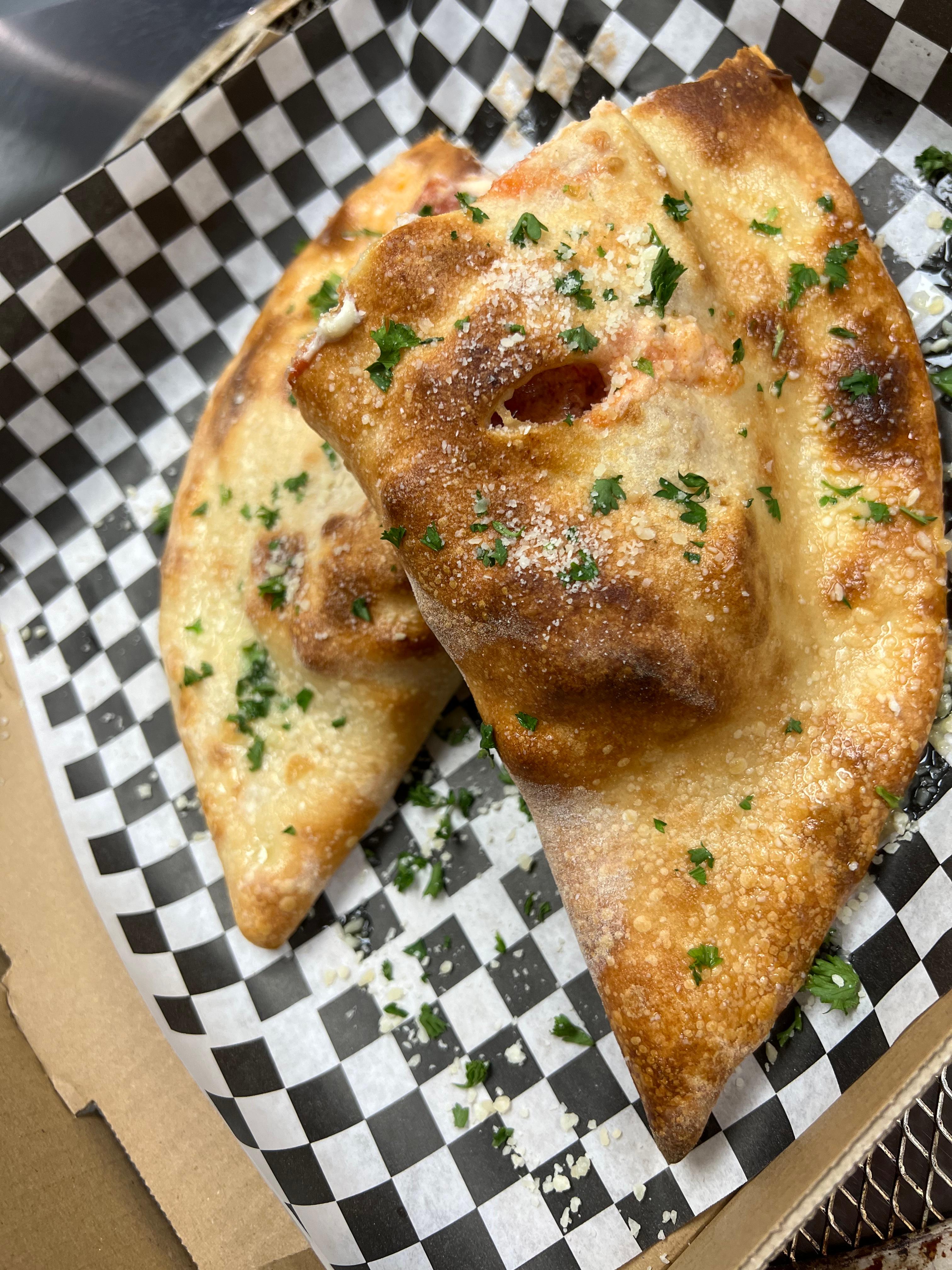 Veggie Lovers Calzone.