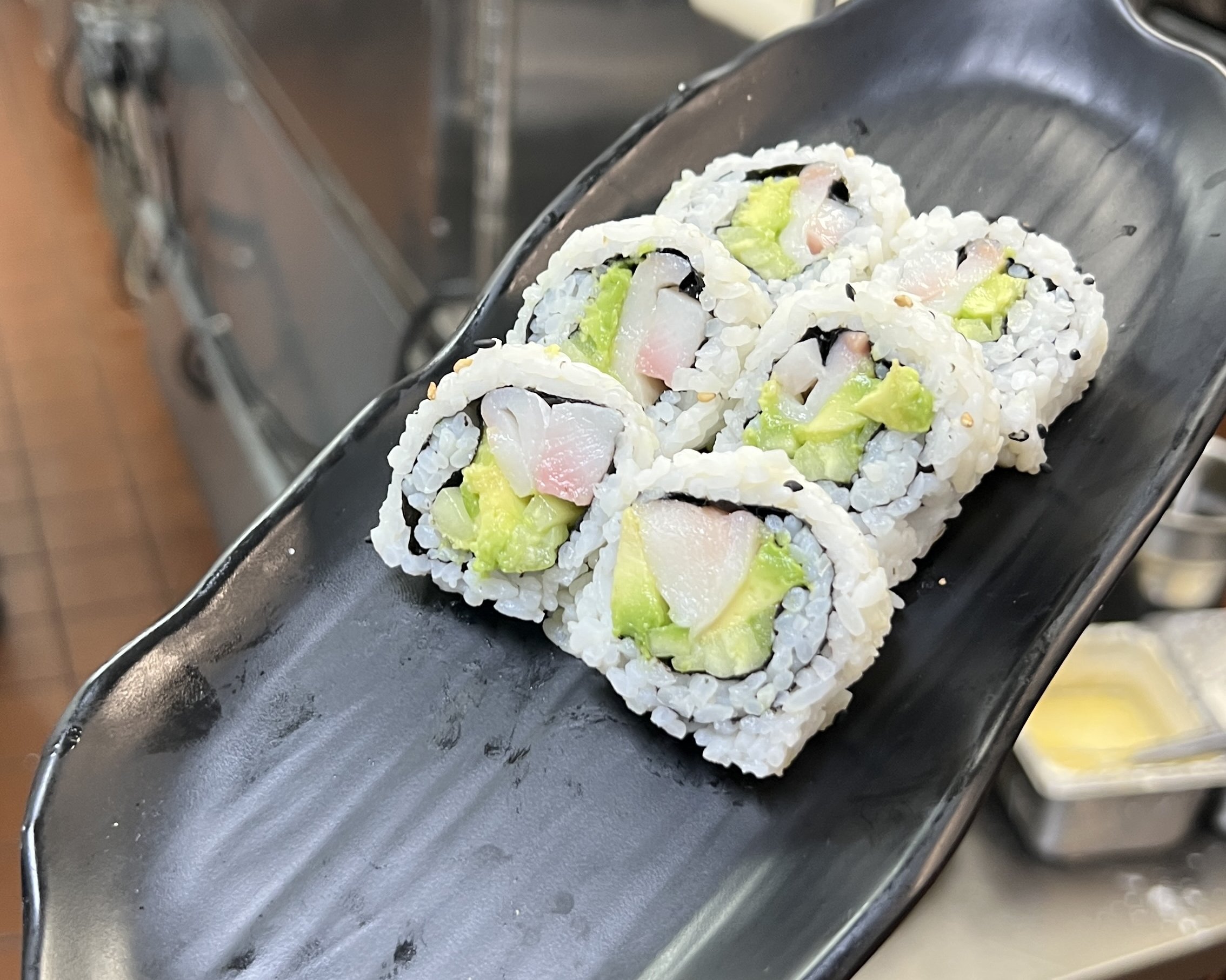 Yellowtail roll.