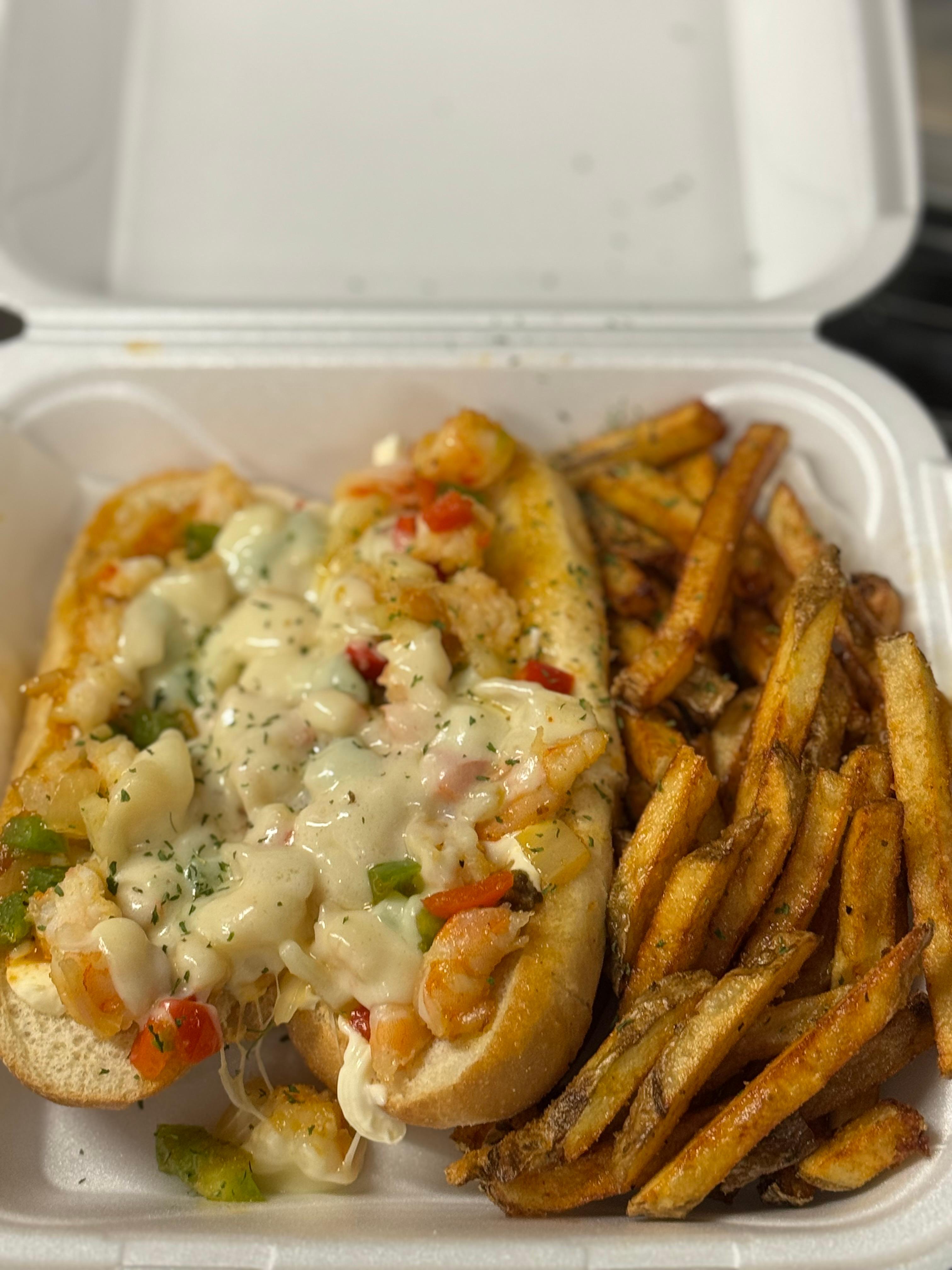 Shrimp Philly.