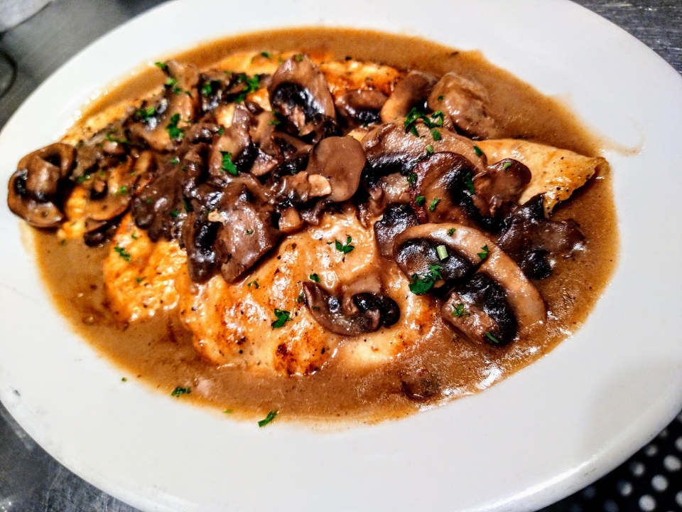 Chicken Marsala.