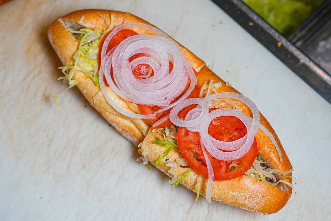 Cheesesteak Onions and Peppers.