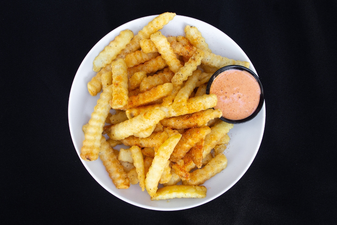 1/2 order crinkle fries.